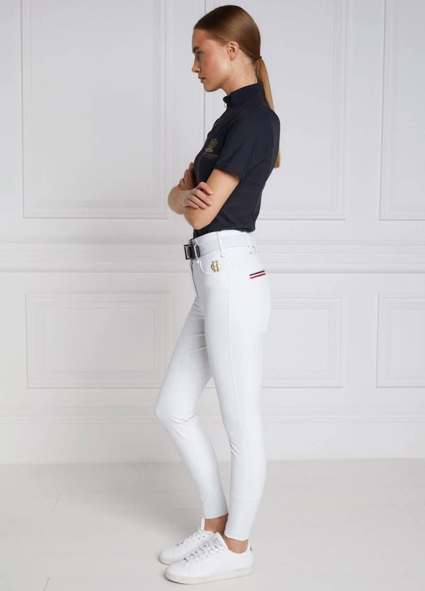 Holland Cooper Hickstead Breeches - White 4 Holland Cooper Hickstead Breeches - White - Image 2