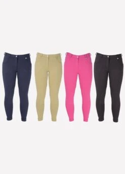 Burton Ladies HyPERFORMANCE Jodhpurs - Beige -Throstlenest Saddlery Shop hiperofrmbreeches