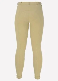 Burton Ladies HyPERFORMANCE Jodhpurs - Beige -Throstlenest Saddlery Shop hiperofrmjodbeige3