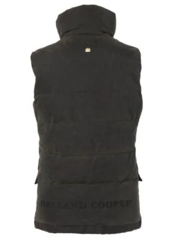 Holland Cooper Aviator Padded Gilet - Dark Olive -Throstlenest Saddlery Shop holland cooper aviator gilet dkolive 5rdy