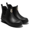 Holland Cooper Rubber Chelsea Boot - Black -Throstlenest Saddlery Shop holland cooper rubber boot black 1rdy