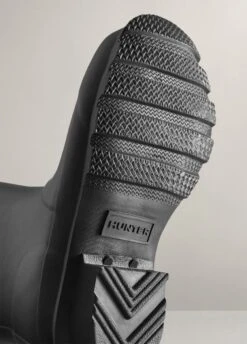 Childs Hunter Insulated Wellingtons - Black/Logo Red 9 Childs Hunter Insulated Wellingtons - Black/Logo Red -Throstlenest Saddlery Shop hunterkidsblack4rdy