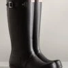 Hunter Mens Original Tall Wellington Boots - Black 1 Hunter Mens Original Tall Wellington Boots - Black -Throstlenest Saddlery Shop huntermenstallblack1rdy