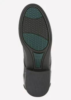 Ariat Junior Heritage Contour Field Zip Tall Riding Boots - Black -Throstlenest Saddlery Shop kidcontour4