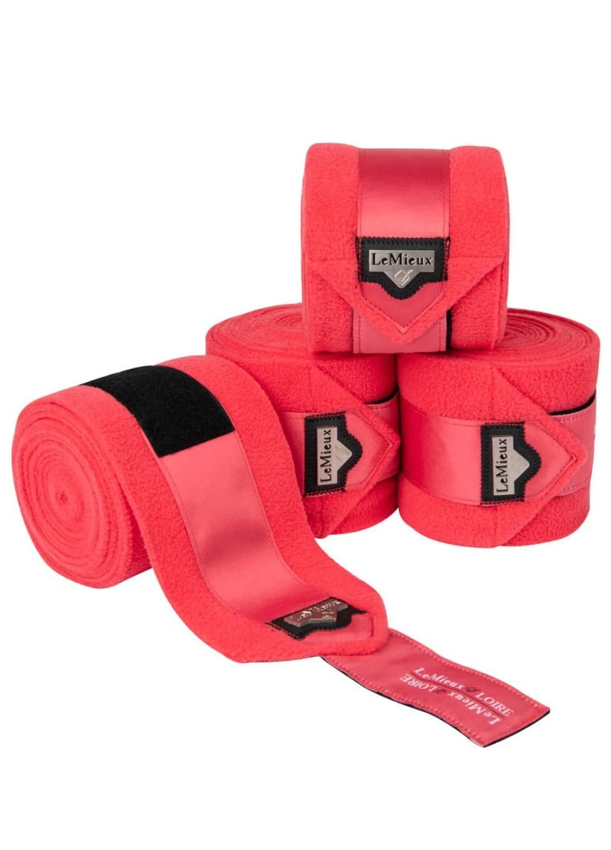 LeMieux Loire Polo Bandages - Papaya 3 LeMieux Loire Polo Bandages - Papaya