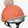 LeMieux Hat Silk - Apricot 2 LeMieux Hat Silk - Apricot -Throstlenest Saddlery Shop lm hat silk apricot 1rdy