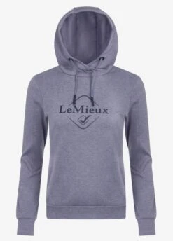 LeMieux Marie Hoodie - Jay Blue -Throstlenest Saddlery Shop lm marie hoodie jayblue 3rdy