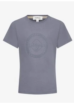 LeMieux Young Rider Arianna T-Shirt - Jay Blue -Throstlenest Saddlery Shop lm yr arianna jayblue 2rdy