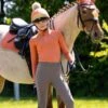 LeMieux Young Rider Base Layer - Apricot -Throstlenest Saddlery Shop lm yr base apricot 1rdy