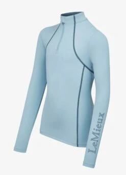 LeMieux Young Rider Base Layer - Glacier 9 LeMieux Young Rider Base Layer - Glacier -Throstlenest Saddlery Shop lm yrbase glacier 2rdy
