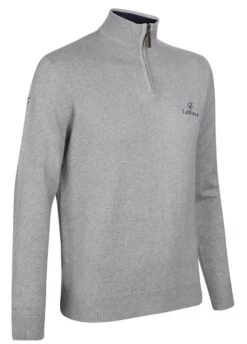 LeMieux Monsieur Mens Crew Jumper - Grey 10 LeMieux Monsieur Mens Crew Jumper - Grey -Throstlenest Saddlery Shop lmjumpergrey3rdy