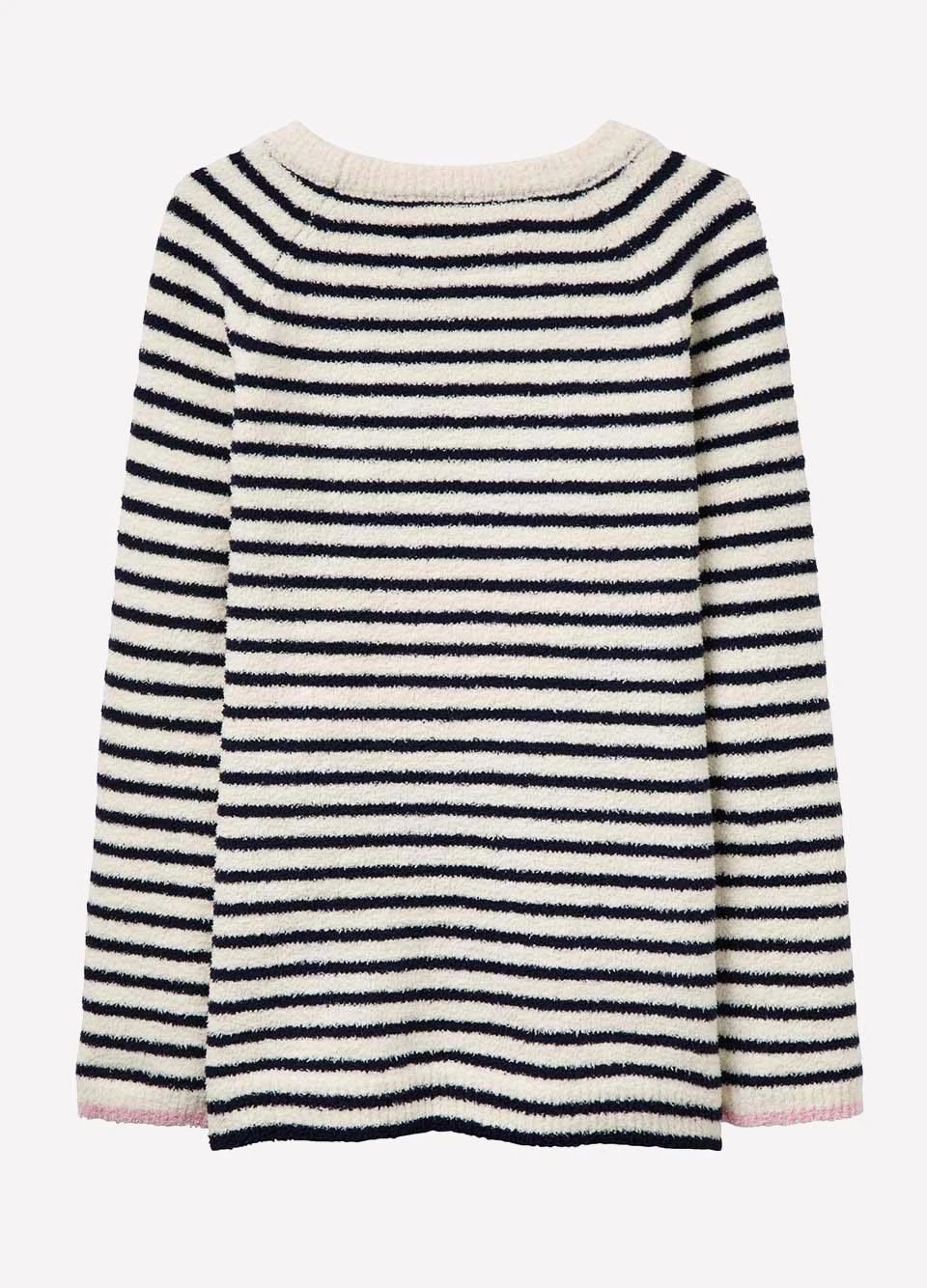 Joules Junior ODR Seaham - French Navy Stripe 4 Joules Junior ODR Seaham - French Navy Stripe - Image 2