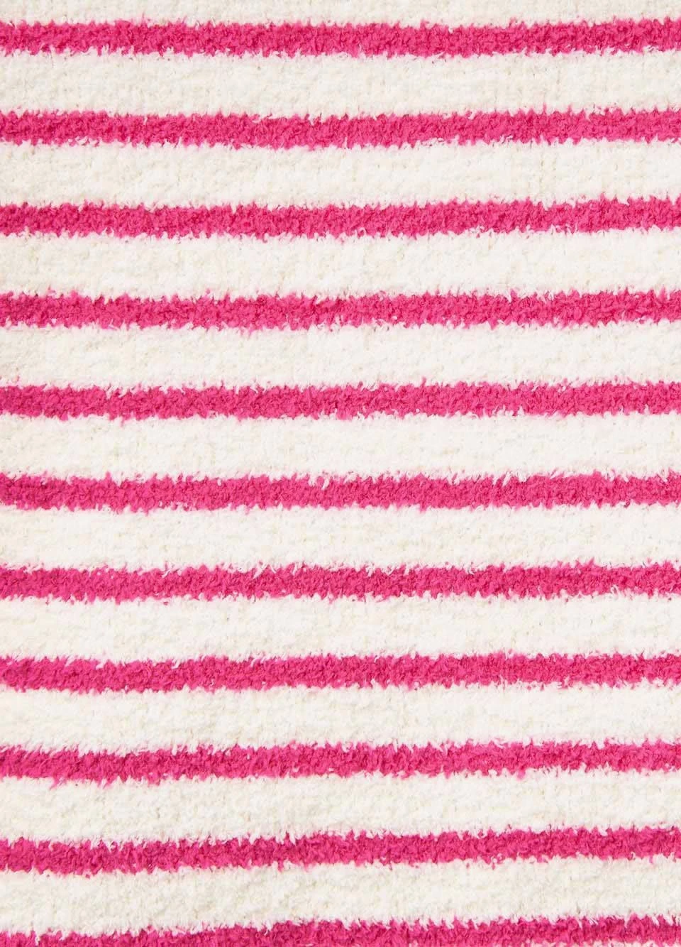 Joules Junior ODR Seaham - Fucshia Pink Stripe 5 Joules Junior ODR Seaham - Fucshia Pink Stripe - Image 3