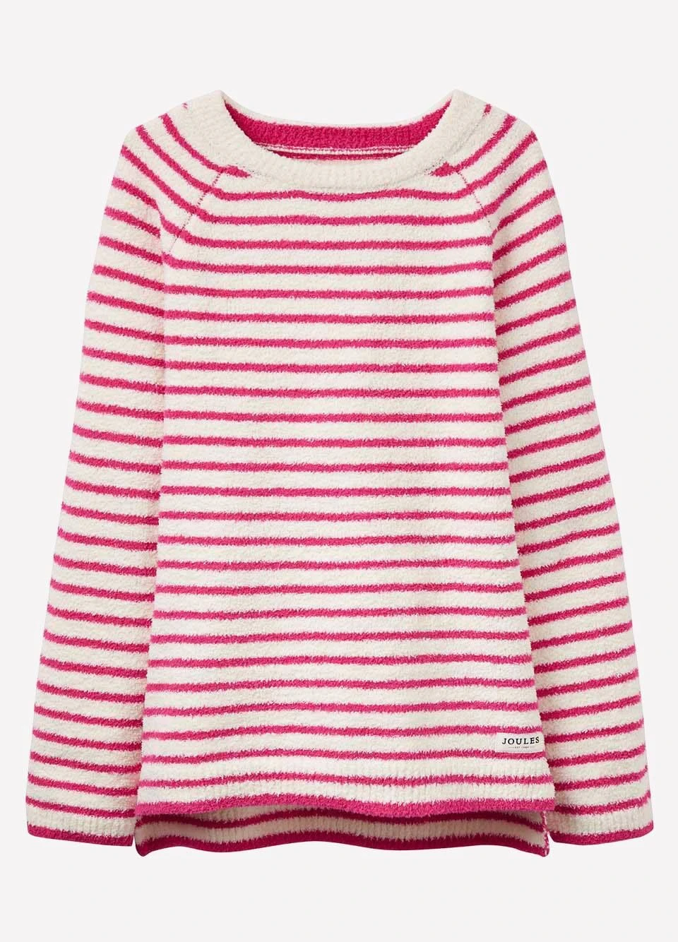 Joules Junior ODR Seaham - Fucshia Pink Stripe 3 Joules Junior ODR Seaham - Fucshia Pink Stripe