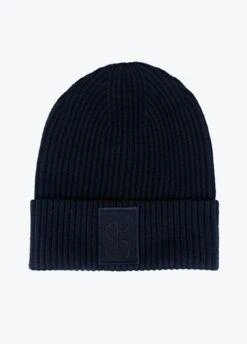 PS Of Sweden Sally Knitted Beanie - Navy