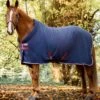 Horseware Cosy Neck Embossed Cooler - Navy 1 Horseware Cosy Neck Embossed Cooler - Navy -Throstlenest Saddlery Shop rambo cosy neck fleece navy 1rdy
