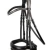 Schockemohle Brantford Anatomical Bridle - Black -Throstlenest Saddlery Shop schockebrantfordblackrdy