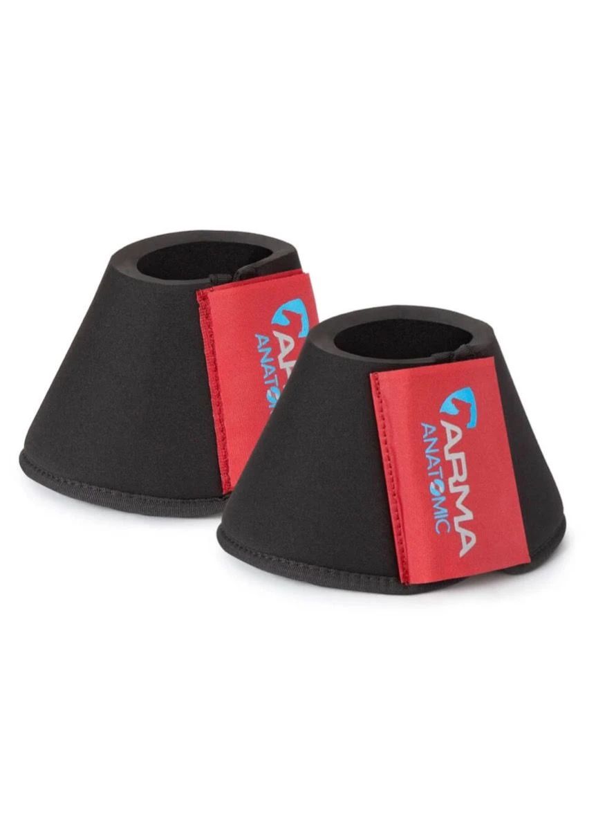 Shires Arma Neoprene Over Reach Boots - Deep Red 3 Shires Arma Neoprene Over Reach Boots - Deep Red