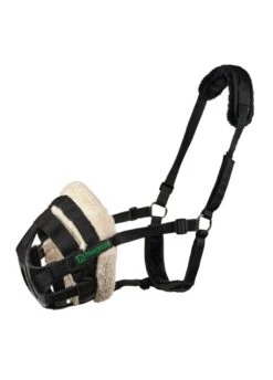 Shires FreeGraze Muzzle - Black