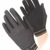 Shires Aubrion Childs Mesh Riding Gloves - Black -Throstlenest Saddlery Shop shiresmeshglovesblackrdy