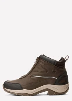 Ariat Ladies Telluride Zip H2O Boots - Dark Brown 9 Ariat Ladies Telluride Zip H2O Boots - Dark Brown -Throstlenest Saddlery Shop telluridezip3
