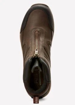 Ariat Ladies Telluride Zip H2O Boots - Dark Brown 11 Ariat Ladies Telluride Zip H2O Boots - Dark Brown -Throstlenest Saddlery Shop telluridezip5