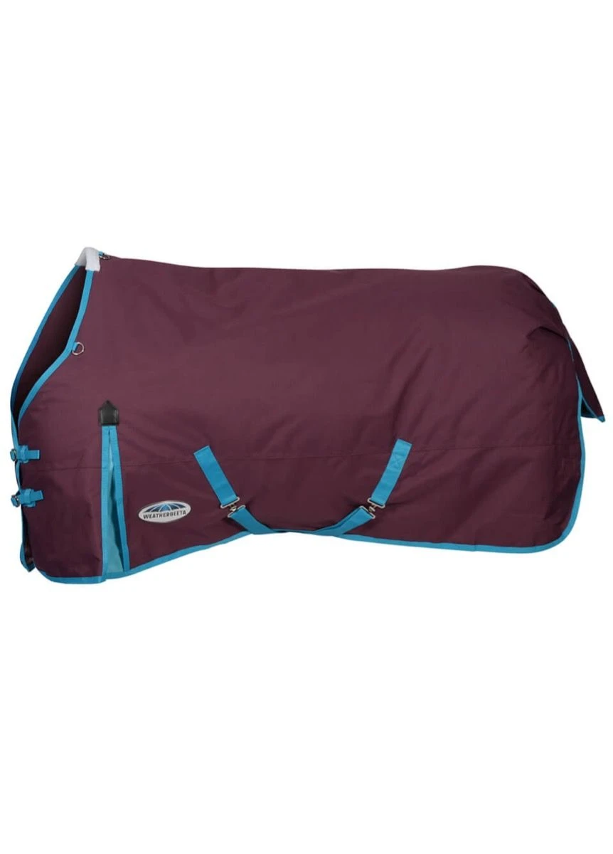 Weatherbeeta Essential Standard Neck Medium - Grape/Blue 4 Weatherbeeta Essential Standard Neck Medium - Grape/Blue - Image 2