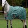 Weatherbeeta ComFITec Tyro Standard Neck Lite Plus - Green/Burnt Orange 1 Weatherbeeta ComFITec Tyro Standard Neck Lite Plus - Green/Burnt Orange -Throstlenest Saddlery Shop wb tyro green 1rdy