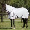 Weatherbeeta ComFITec Essential Mesh II Combo - White/Maroon/Grey -Throstlenest Saddlery Shop weatherbeeta essential mesh combo white 1rdy